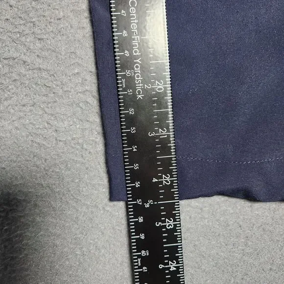 Chico's Zenergy Women 3 US 16 Navy High Rise Cargo Capri Pants - Picture 6 of 9